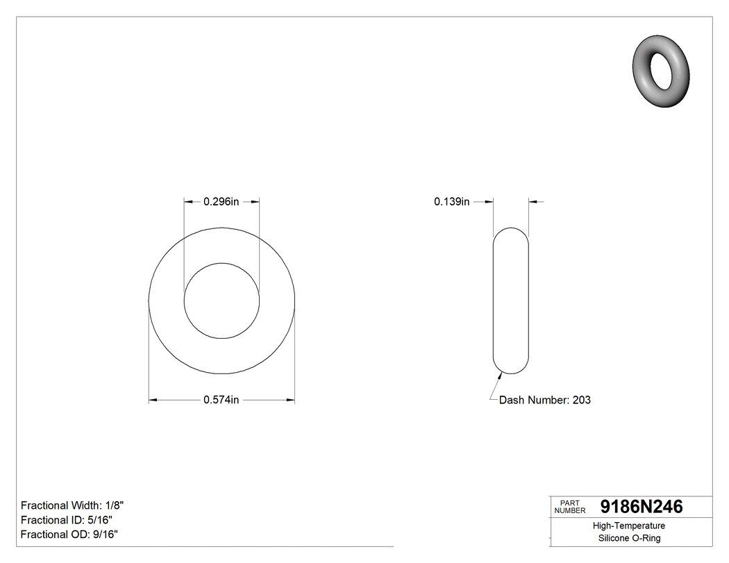 Technical drawing - 9186N246